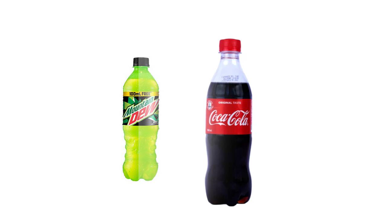 Coke/Dew 500 M.L.